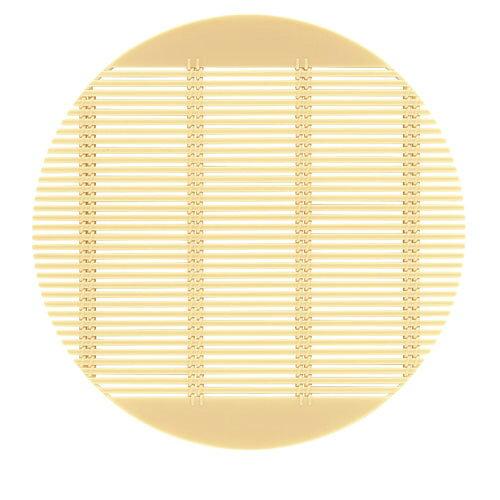 Other - 福井クラフト(Fukui Craft) 強化PP竹ス　丸　196クリーム　49930710【QTK3301】
