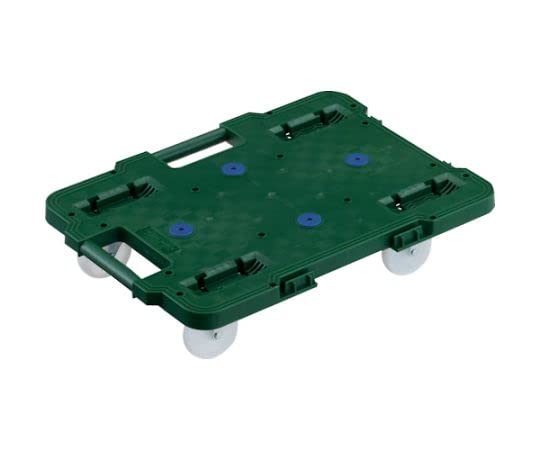 TRUSCO トラスコ中山 TRUSCO 連結式ルートバン 515X385 ナイロン車輪 4輪自在 緑 (MPB500NJGN 8000)