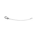 TRUSCO トラスコ中山 TRUSCO オールステンレスワイヤカットロープ両端ワッパ+片側スナップフック付 1.0Φ×300mm (SCWSF10030 66...