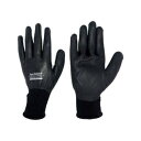 おたふく手袋(Otafuku Glove) オタフク A-347 ソフキャッチ 15Gオールコート ブラック LL