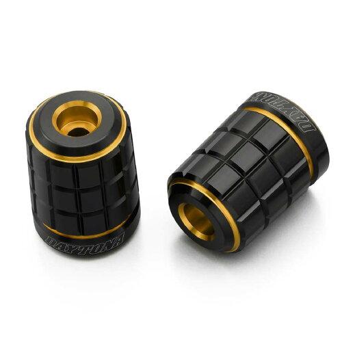 デイトナ(DAYTONA) デイトナ PREMIUM ZONE(プレミアムゾーン) バイク用 バーエンド ホンダ(M6)用 BRICK ゴールド 99717 品番:99717