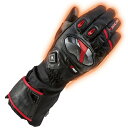 RSタイチ(RSTAICHI) RST654 e-HEAT アームド グローブ BLACK/RED XXL 品番:RST654BK11XXL(2)