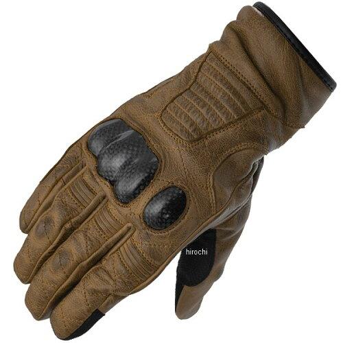 ߥ(Komine) GK-852 Vintage Leather Carbon Winter Gloves Brown 3XL :06-852/BR/3XL