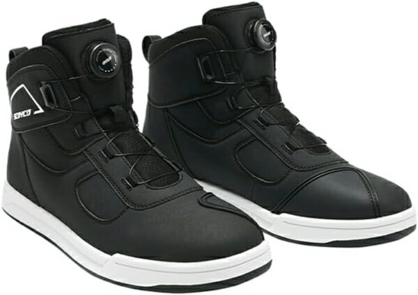 SCOYCO カジュアルライディングシューズ ジャパンフィットモデル MT074(JP FIT)【必ず購入前に仕様をご確認下さい】ブラック/ホワイト 28.0cm (MT074-JPFIT-BK/WH-28)