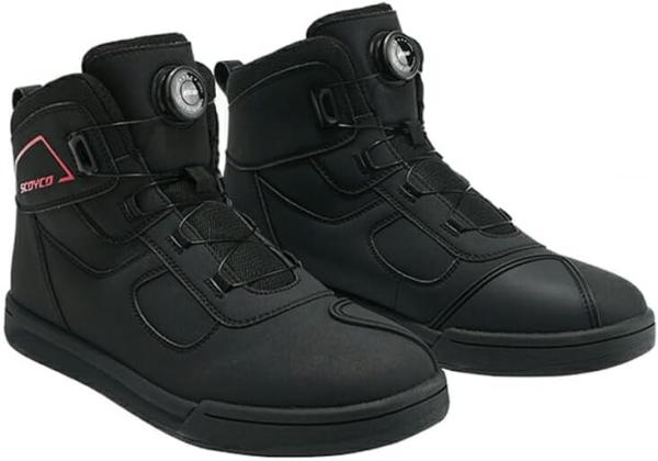 【在庫限即納】SCOYCO 【必ず購入前に仕様をご確認下さい】MT074 JF Rシューズ B/R 27.0 (MT074-JPFIT-BK/RD-27)