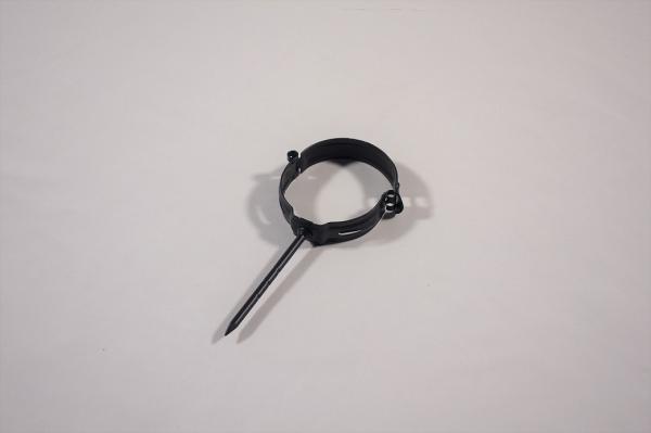 イワキ ハイ丸 控金具 打込み ブラック 60 KQ8648S