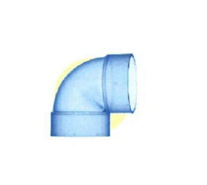 前澤化成工業 VU透明継手エルボ 50MM