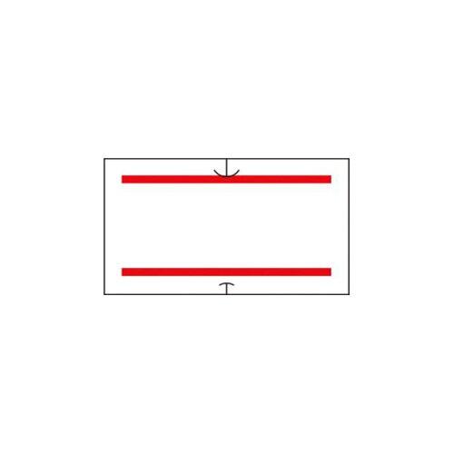 サトー 共通用ラベル 赤2本線 1000片 ※10巻単位でご注文ください 419999031【入数:100】