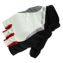 コミネ(Komine) GK-2593 PROT FINGERLESS メッシュGLV LGY.BK S 品番:06-2593/LGY.BK/S(2)
