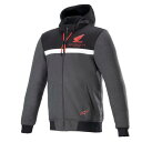 ALPINESTAR アルパインスターズ 【必ず購入前に仕様をご確認下さい】HONDA CHROME STREET HOODIE 1908 BLACK MELA...