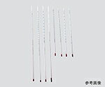 日本計量器工業 足長赤液棒状温度計 100°CNC3-5577-013-5931-02