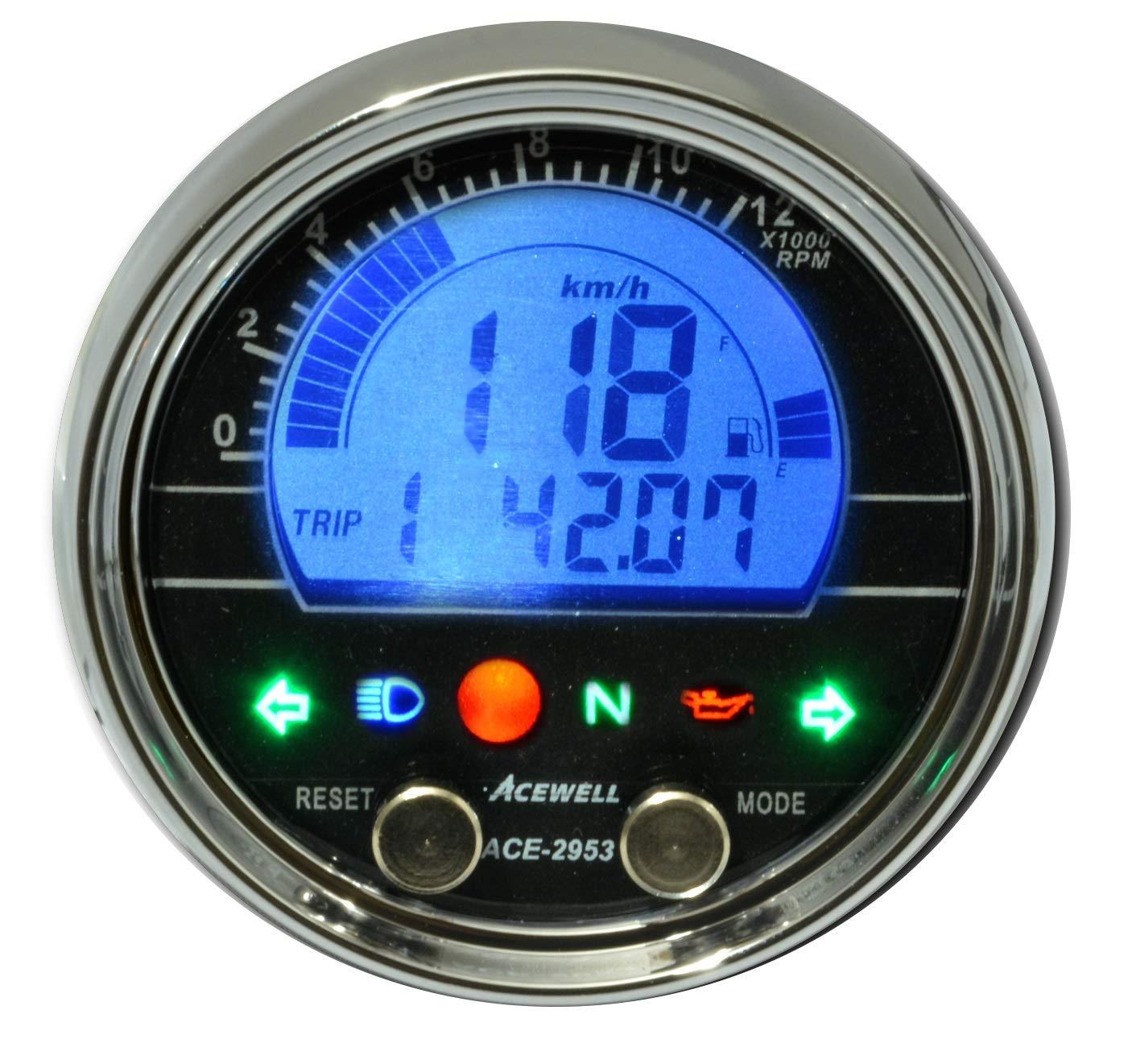 【必ず購入前に仕様をご確認下さい】ACEWELL タキノウデジタルメーター (ACE-2953)