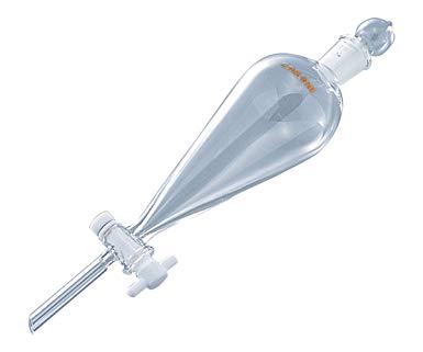 アズワン スキーブ型分液ロート テフロン(R)プラグ付 200mL7-...(4.0)