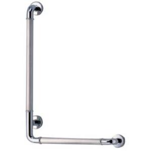 シロクマ L形丸棒ニギリバー 【左】Cr/鏡面 NO-802L