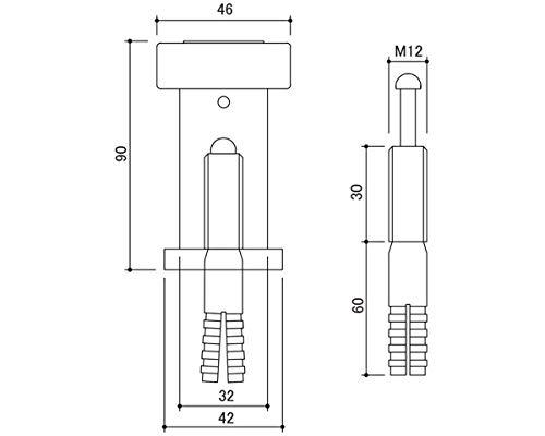 エイト ミニラ戸当90OC300アンバー