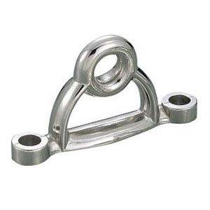 浅野金属工業 ブランコ座板金具 (穴ピッチ100)