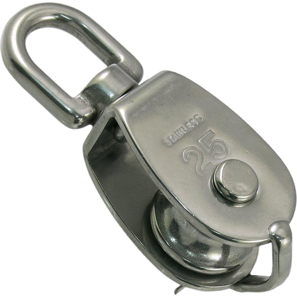 ひめじや 豆ブロック 1車 #25 品番:56084 サイズ:MB-25 カラー:ステンレス