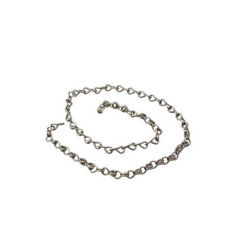 HILOGIC ハイロジック 鉄 二重チェーン 50cm マットシルバー