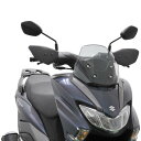 旭風防(AF ASAHI) 【必ず購入前に仕様をご確認下さい】ナックルバイザー BK バーグマン125 (M5-01CB)