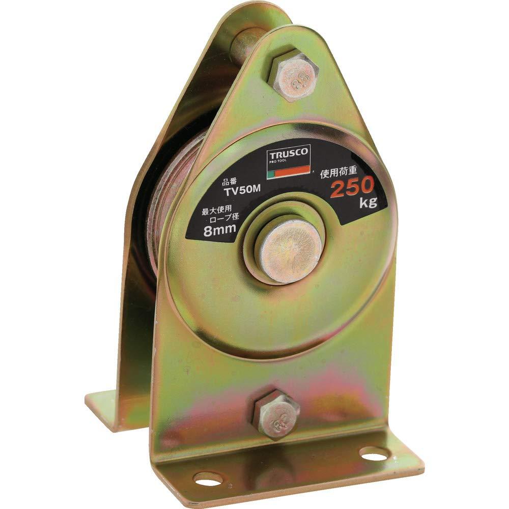 TRUSCO トラスコ中山 TRUSCO 固定滑車たて型一車