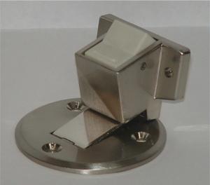 水上金属 フラット戸当りZ型　ストップ付面付型　ホワイト　個入り 【410-211】【入数:6】