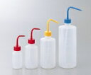 AS ONE 洗浄瓶カラフルバリエ細口 レッド 100mL