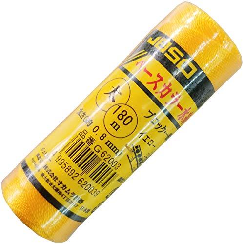 オカムラ技研 JBSO ベースカラー水糸SP 太 180m イエロー G62003