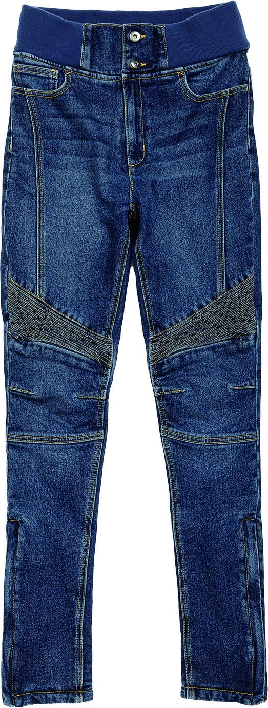 ロッソスタイルラボ(Rosso StyleLab) ROP66 リブウォームストレッチパンツ BLUE DENIM M 品番:ROP66/BL DENIM/M