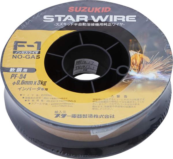 スズキッド SUZUKID ノンガス軟鋼0.6φ×3kg (PF54 3419)