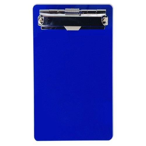 キョウリツサインテック アクリル会計クリップ 〈中〉 ブルー【PKI3024A】
