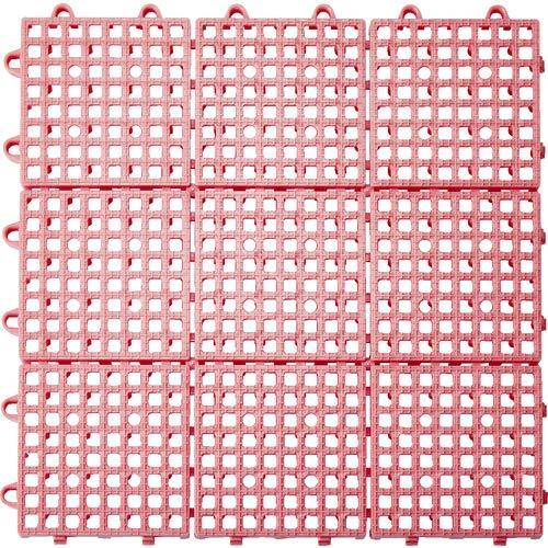 TRUSCO トラスコ中山 TRUSCO 抗菌・防炎ジョイントスノコ ピンク