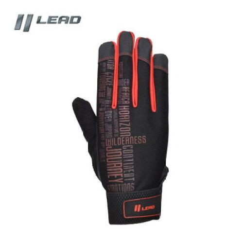 リード工業 ライトストレッチグローブ フリーサイズ レッド GN-005A (1645328)