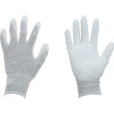 TRUSCO トラスコ中山 TRUSCO 銅繊維入ESD手袋 手のひらコートタイプ Sサイズ まとめ買い10双