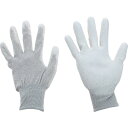 TRUSCO トラスコ中山 TRUSCO 銅繊維入ESD手袋 手のひらコートタイプ Lサイズ まとめ買い10双