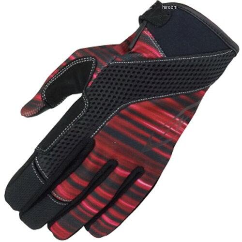 ラフアンドロードスポーツ ライディングメッシュグローブ ボルドー Lサイズ 品番:RR8421BO3