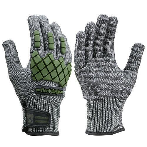 DAYTONA デイトナ デイトナ ヘンリービギンズ バイク用 グローブ Lサイズ オリーブ 耐摩擦性 プロテクト ストレッチ シームレス 春夏秋 HBG-060 19984