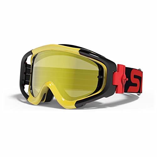 【在庫限即納】SWANS(スワンズ) オートバイゴーグル MX-TALON-M Y/BK イエロー×ブラック ミラーレンズモデル