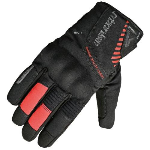 アーバニズム(urbanism) UNG-254 アーバンプロテクトウィンターグローブ BK/RD M UNG-254/BK/RD/M