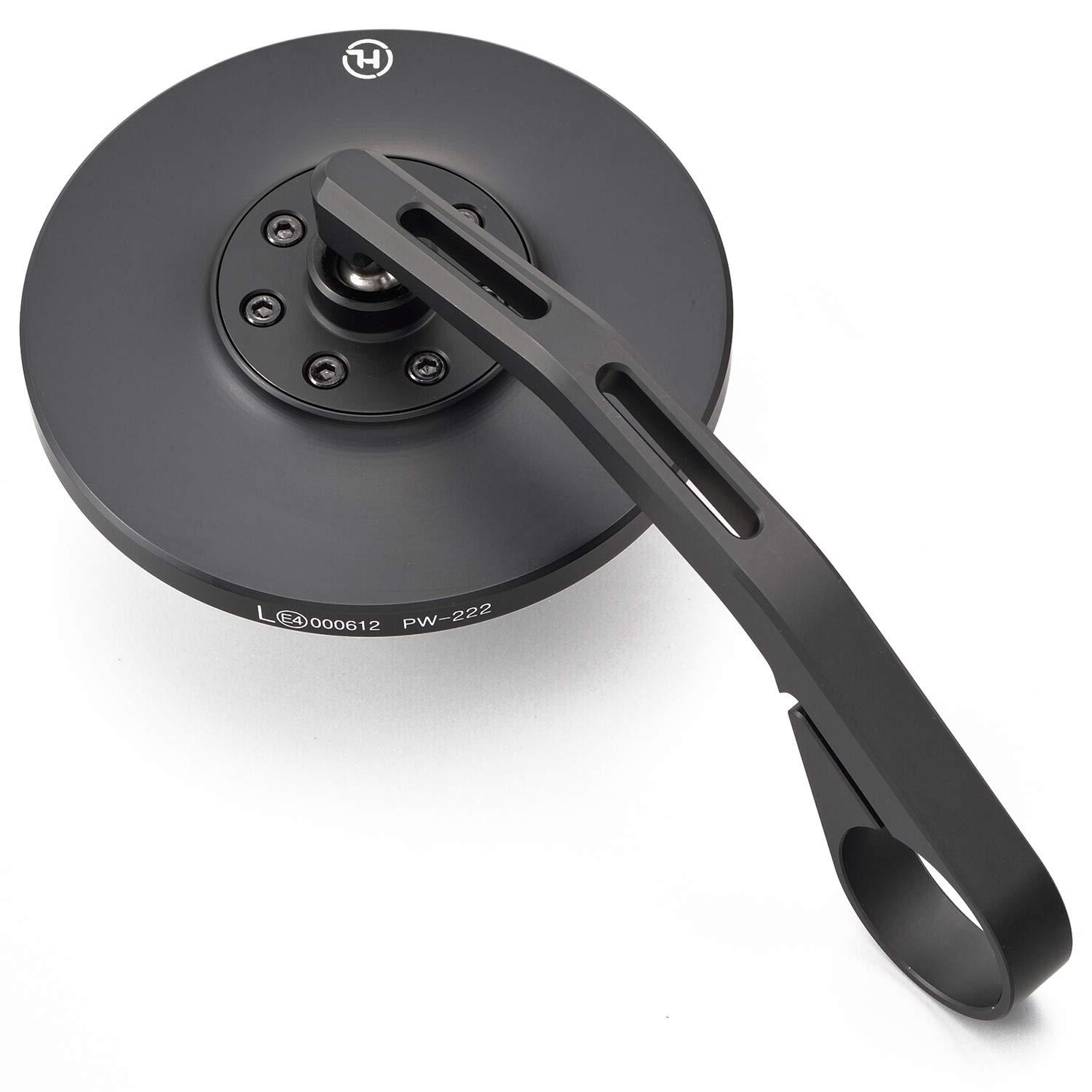 DAYTONA デイトナ 【必ず購入前に仕様をご確認下さい】HS バーエンドミラー CONERO L BK (17303)