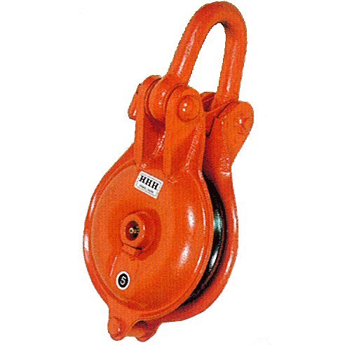 (株) スリーエッチ YB1001 8566 HHH ヤーディングブロック シャックル型 100mm1車 3599442