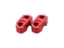 キタコ(KITACO) キタコ ハンドルアッパーホルダー タイプ3/レッド(22.2パイ/ピッチ32.6MM) (561-9000320)