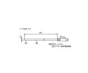 ティアンドデイ 温度センサ フッ素樹脂被Φ2.2mm1-5332-11