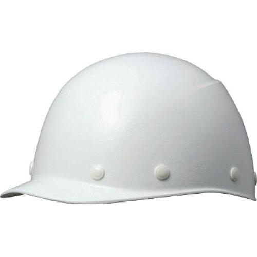 FRP製ヘルメット　野球帽型　ホワイト SC-9FRA-W 1個