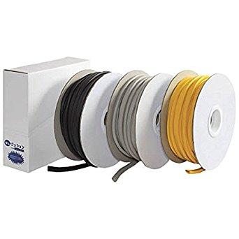 TRUSCO トラスコ中山 TRUSCO 安心クッションはさみこみ型ロール巻き 30m ブラック TAC930BK