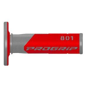 ラフアンドロードスポーツ PRO　GRIP　801クロスグリップ　GY／RD　PG801−14