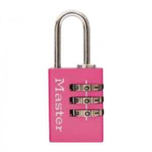Master Lock 620JADPNK 可変式南京錠 23mm ピンク
