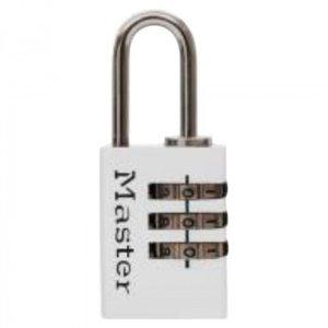Master Lock 620JADWHT 可変式南京錠 23mm ホワイト