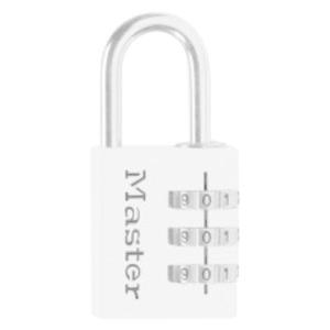 Master Lock 630JADWHT 可変式南京錠 32mm ホワイト