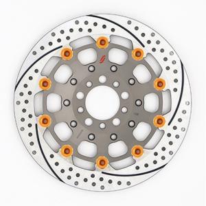 KUNIMI 国美コマース プレミアムレーシング　品番：ES201FL−OR　サイズ：φ310　　ピンカラー：オレンジ