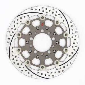 KUNIMI 国美コマース プレミアムレーシング　品番：ES207FR−HA　サイズ：φ310　　ピンカラー：ハードアルマイト